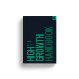 High Growth Handbook by Elad Gil